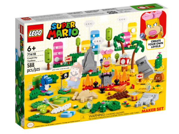 Конструктор LEGO Super Mario 71418 Набор инструментов для творчества