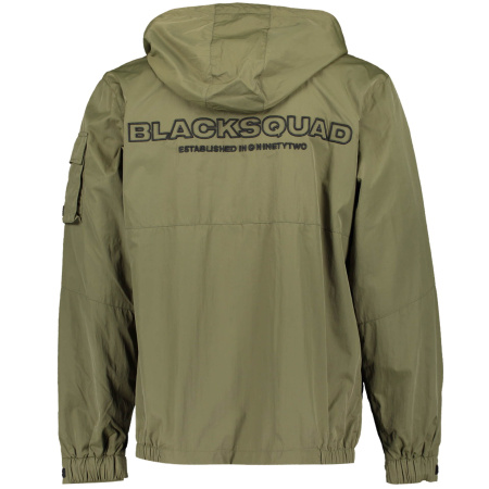 Куртка Black Squad с капюшоном оливковый M