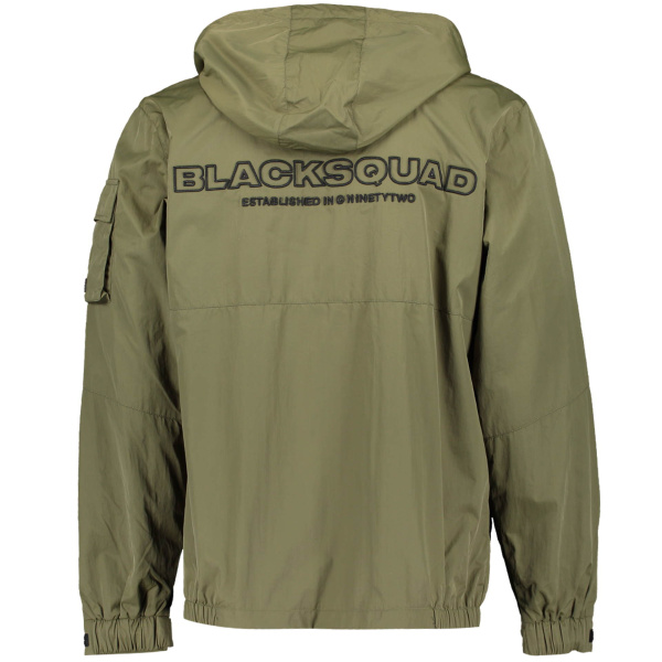 Куртка Black Squad с капюшоном оливковый XS
