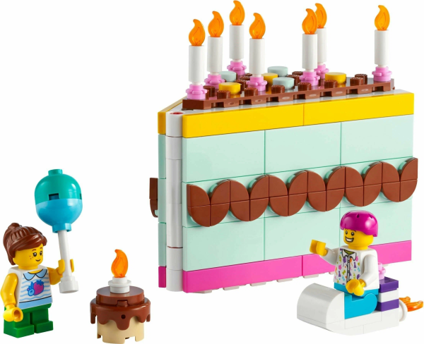 Конструктор LEGO 40641 Торт ко дню рождения