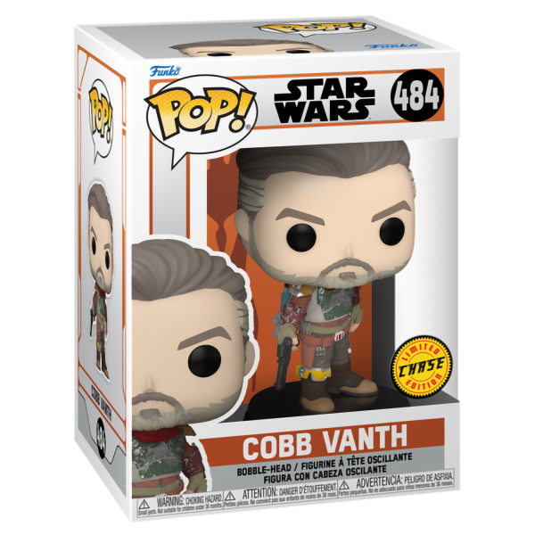 Фигурка Funko POP! 484 Bobble Star Wars Mandalorian Cobb Vanth (Marshal) Chase 54522