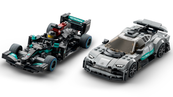 Конструктор LEGO Speed Champions 76909 Mercedes-AMG F1 W12 E Performance & Mercedes-AMG Project One