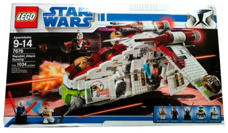 Конструктор LEGO Star Wars 7676 Республиканский атакующий вертолёт