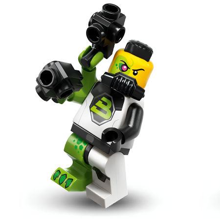 Минифигурка Lego 71046 Blacktron Mutant, Series 26 col26-12 N