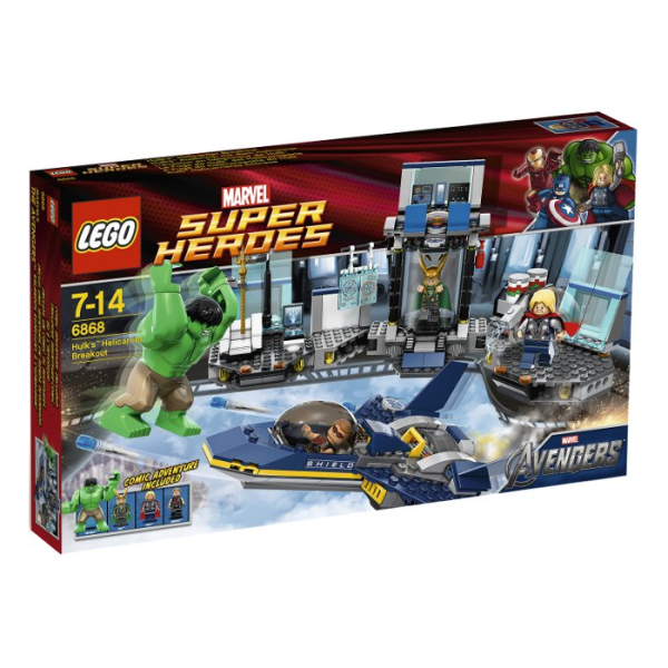 Конструктор LEGO Marvel Super Heroes 6868 Прорыв Халка