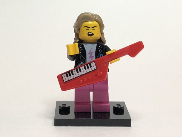Минифигурка Lego 80s Musician, Series 20 col20-14