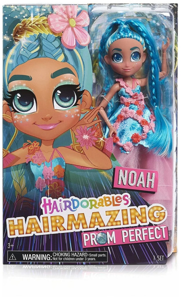 Кукла Hairdorables Hairmazing Ноа, 27 см, 23829