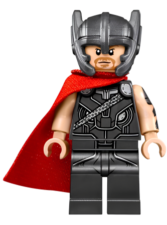 Минифигурка Lego Thor - Narrow Cape, Helmet sh0409 U