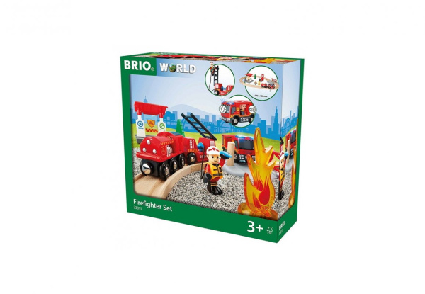BRIO Игровой набор ж/д "Пожарная станция" 33815