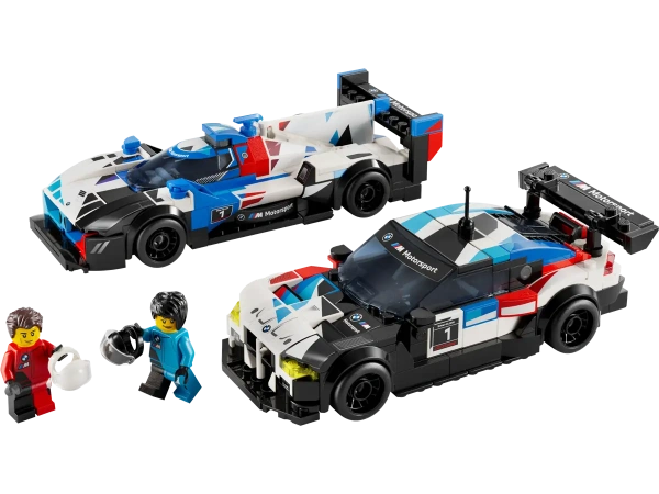 Конструктор LEGO Speed Champions 76922 Гоночные автомобили BMW M4 GT3 и BMW M Hybrid V8