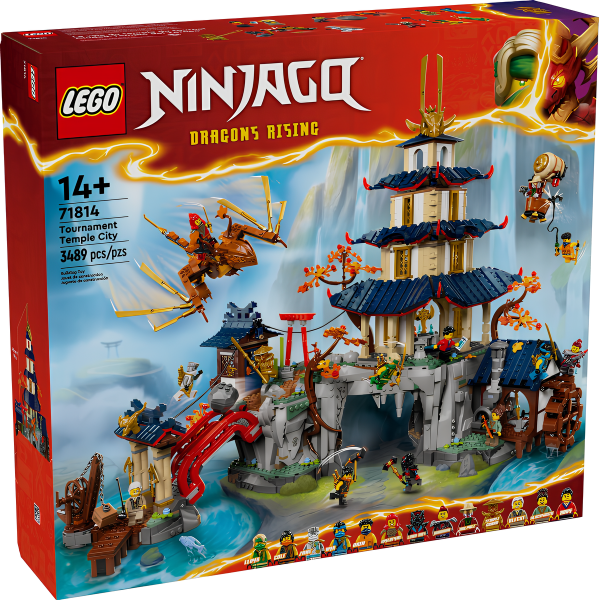 Конструктор LEGO Ninjago 71814 Турнир Темпл Сити