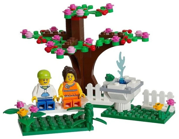 Конструктор LEGO Seasonal 40052 Весенняя сценка