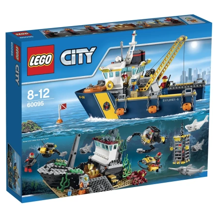 Конструктор LEGO City 60095 Глубоководное исследовательское судно