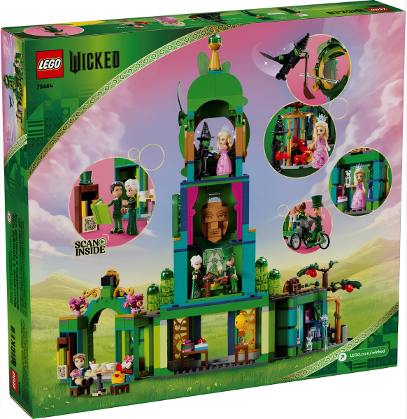 Конструктор LEGO Wicked 75684 Добро пожаловать в Изумрудный город