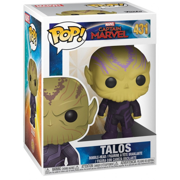 Фигурка Funko Pop! Marvel: Captain Marvel - Talos 431 36378