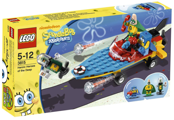 Конструктор LEGO SpongeBob SquarePants 3815 Героические герои глубин