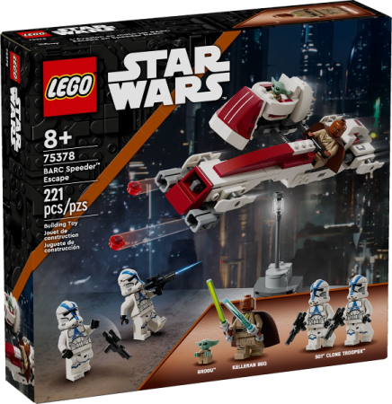 Конструктор LEGO Star Wars 75378 Побег на BARC спидере