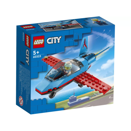 Конструктор LEGO City 60323 Трюковый самолёт
