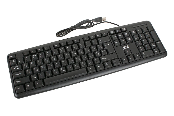Клавиатура 3Cott 3C-WKB-600B Classic Black USB
