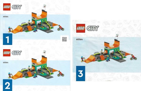 Конструктор LEGO City 60364 Городской скейт-парк