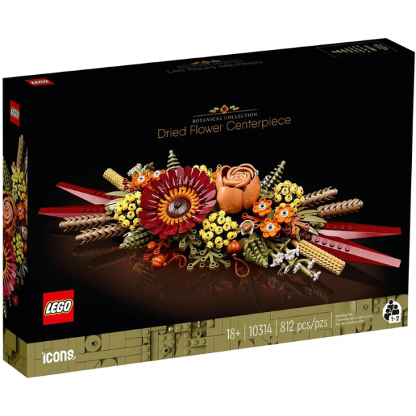 Конструктор LEGO Icons 10314 Dried Flower Centerpiece