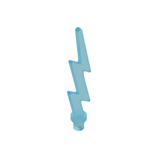 Молния Lego Wave Angular Single with Bar End (Lightning Bolt) 27256