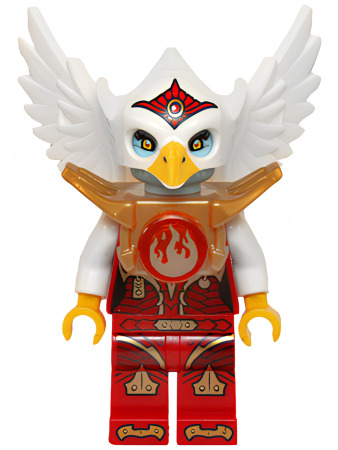 Минифигурка Lego Legends of Chima  Eris - Fire Chi, Red Torso loc098