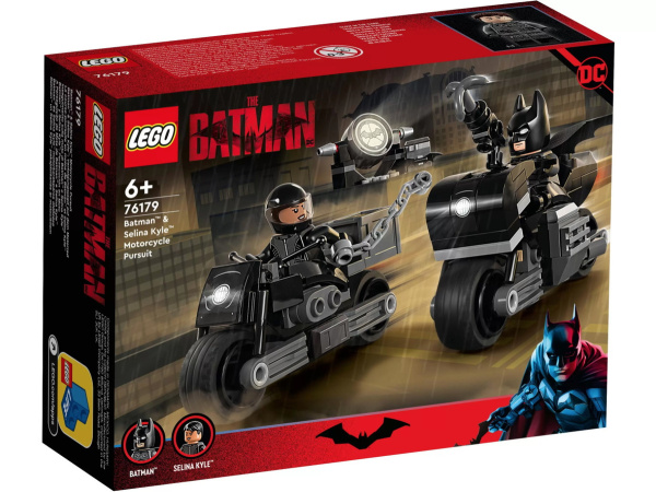 Конструктор LEGO Super Heroes 76179 Бэтмен и Селина Кайл в погоне за мотоциклом