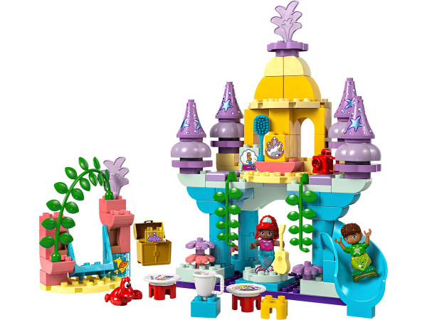 Конструктор LEGO DUPLO Disney 10435 Волшебный подводный дворец Ариэль