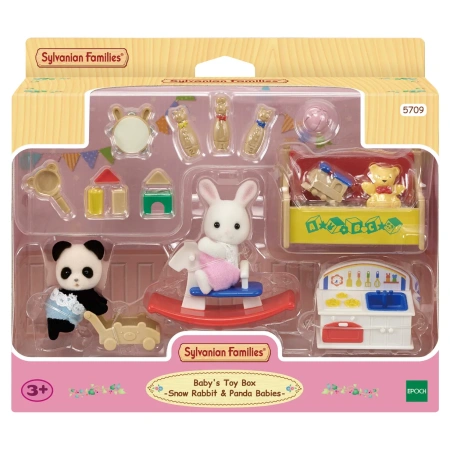 Набор Sylvanian Families Детская игровая комната с Пандой и Снежным кроликом 5709