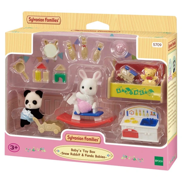 Набор Sylvanian Families Детская игровая комната с Пандой и Снежным кроликом 5709