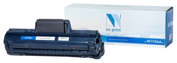 Картридж NV Print W1106ANC для HP, совместимый  (БЕЗ ЧИПА)