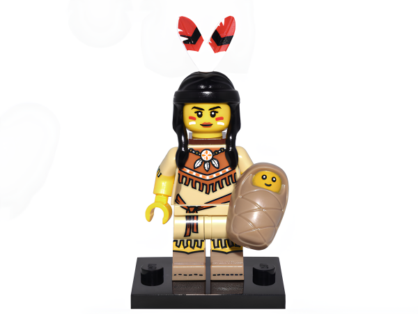 Минифигурка LEGO 71011 Tribal Woman col15-5 U