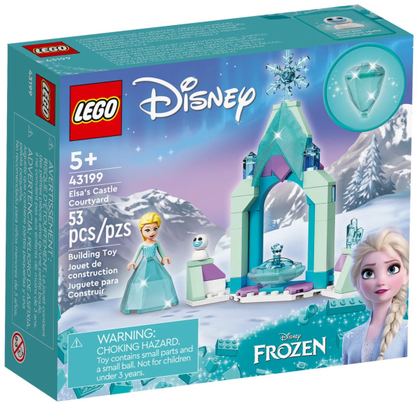 Конструктор LEGO Disney Frozen 43199 Двор замка Эльзы