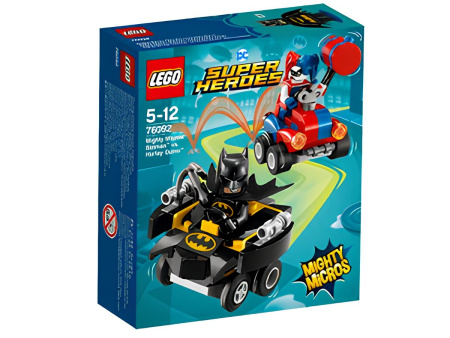 Конструктор LEGO Super Heroes 76092 Mighty Micros: Бэтмен против Харли Квин