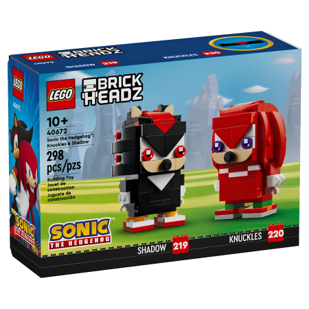 Конструктор LEGO BrickHeadz 40672 Наклз и Шэдоу