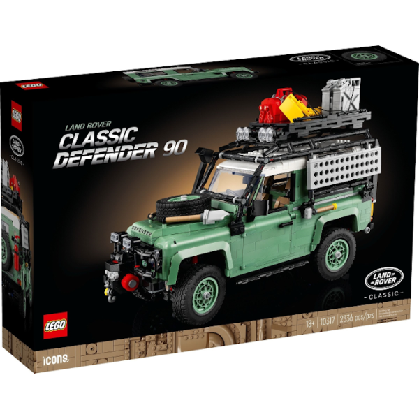Конструктор LEGO Icons 10317 Внедорожник Land Rover Classic Defender 90