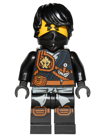 Минифигурка Lego Cole - Knee Pads with Scabbard njo202