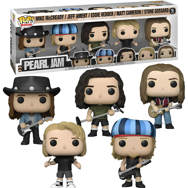 Фигурки Funko Pop! Rocks: Pearl Jam - 5 pack