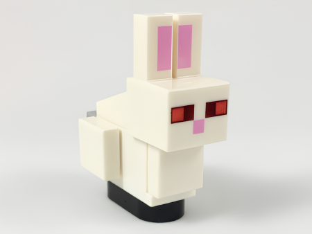 Минифигурка Lego Minecraft Bunny / Rabbit / Killer Bunny - Brick Built minebunny03