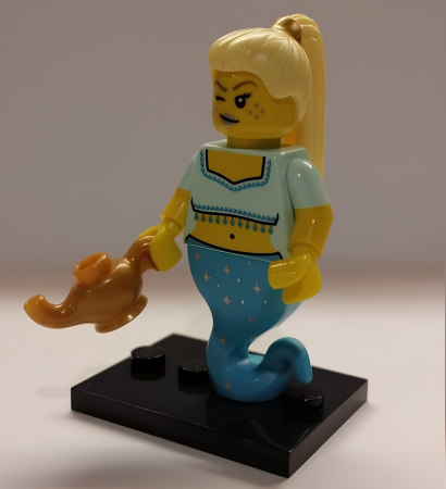 Минифигурка LEGO 71007 Genie Girl, Series 12  col12-15 N