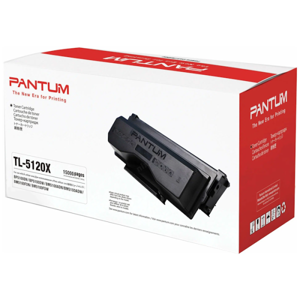Тонер-картридж Pantum TL-5120X для устройств Pantum серий BP5100/BM5100 (емкость 15000 стр.)