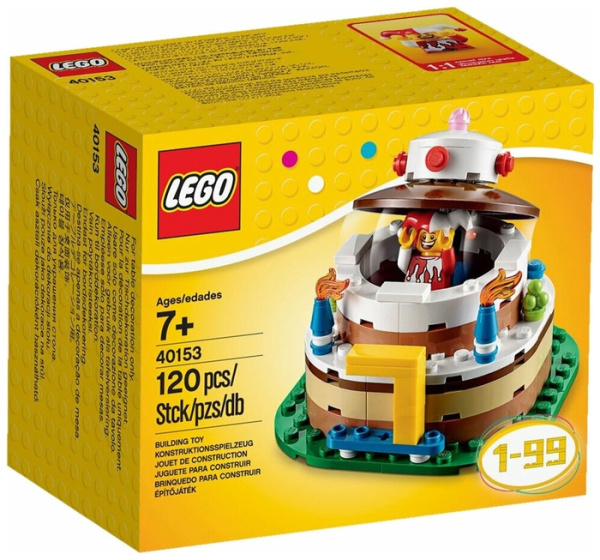 Конструктор LEGO Seasonal 40153 Торт ко Дню Рождения