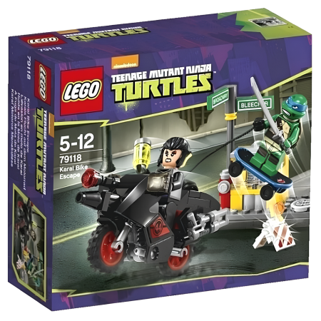 Конструктор LEGO Teenage Mutant Ninja Turtles 79118 Побег Караи на мотоцикле