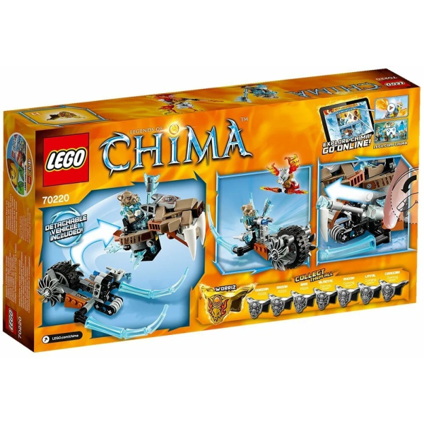 Конструктор LEGO Legends of Chima 70220 Саблецикл Стрейнора