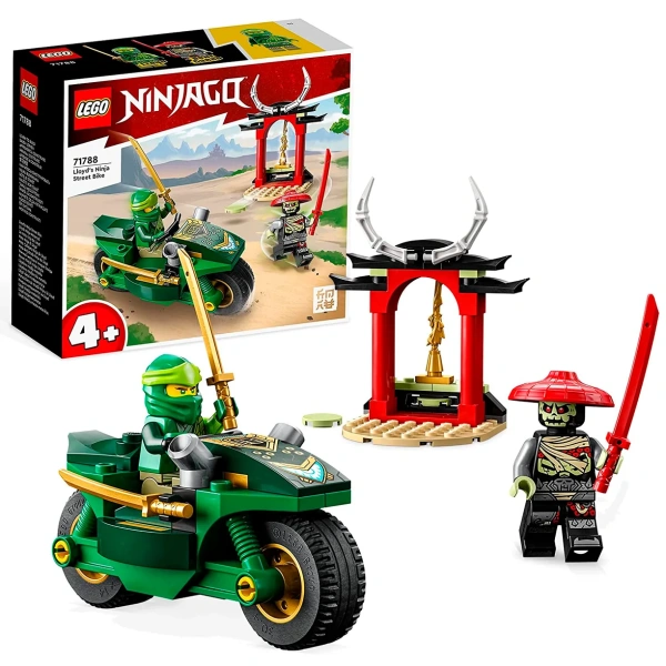 Конструктор LEGO Ninjago 71788 Уличный мотоцикл Ллойда Ниндзя