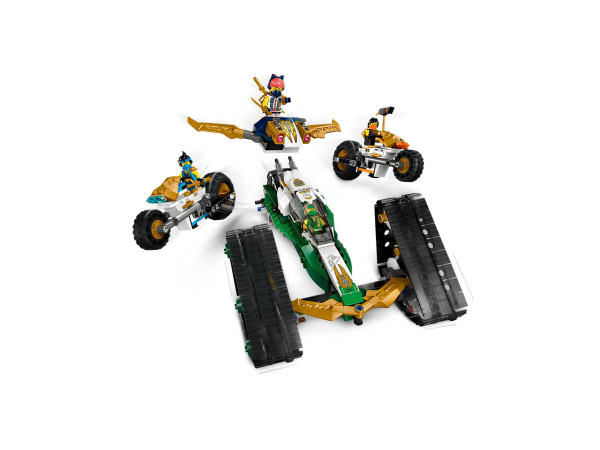 Конструктор LEGO Ninjago 71820 Комбинированный автомобиль команды Ниндзя