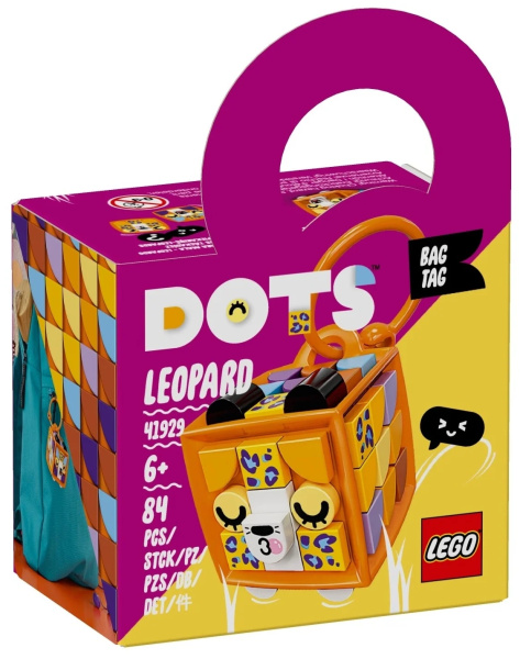 Конструктор LEGO DOTS 41929 Брелок Леопард