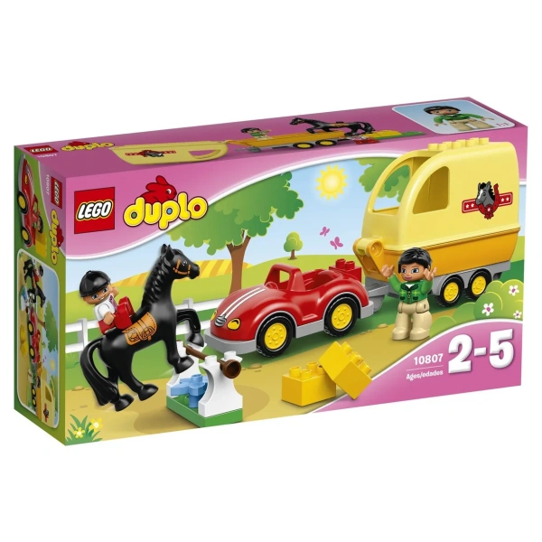 Конструктор LEGO Duplo 10807 Трейлер для лошади