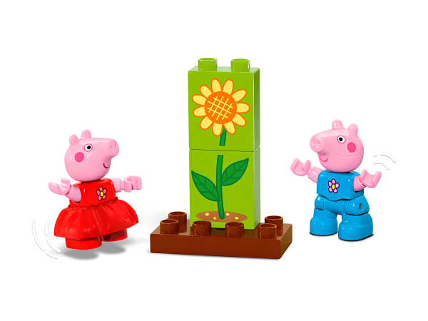 Конструктор LEGO DUPLO 10431 Свинка Пеппа: сад и домик на дереве